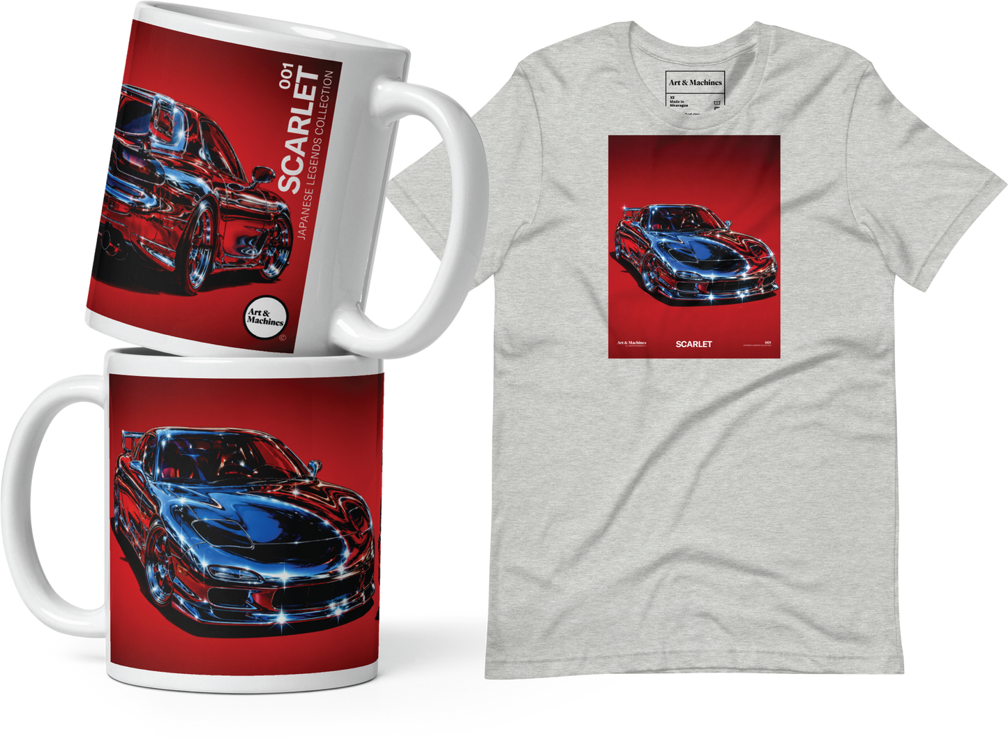 SCARLET CAMISETA Y TAZA