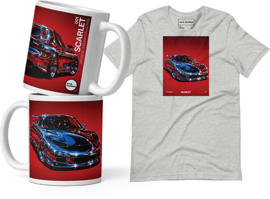 SCARLET CAMISETA Y TAZA